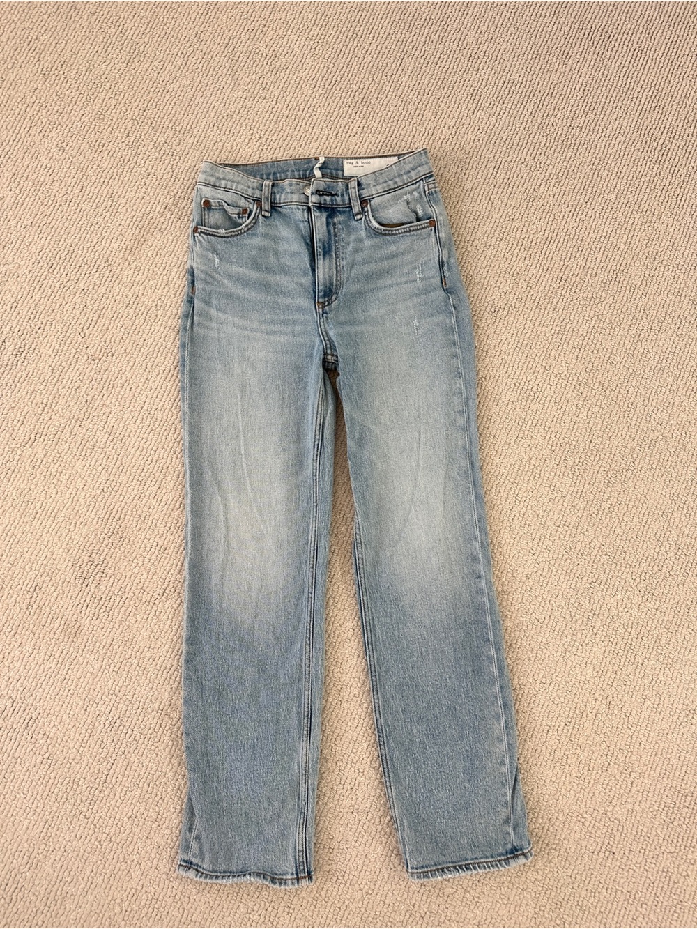 rag & bone “Harlow” Straight leg Jeans